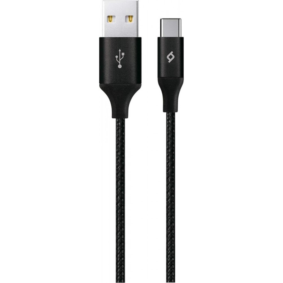 Ttec AlumiCable XL 2DK23S  2m Type-C Şarj Kablosu, Siyah