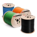 Zemecs Ethernet 23 Awg CAT6 U-UTP 500M Dış Ortam Network Kablosu, Siyah