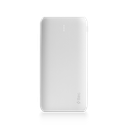 Ttec PowerSlim Duo 10.000 mAh Powerbank, White