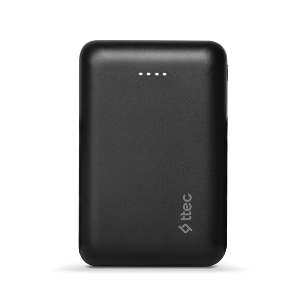Ttec ReCharger Duo 10.000 mAh Powerbank, Black