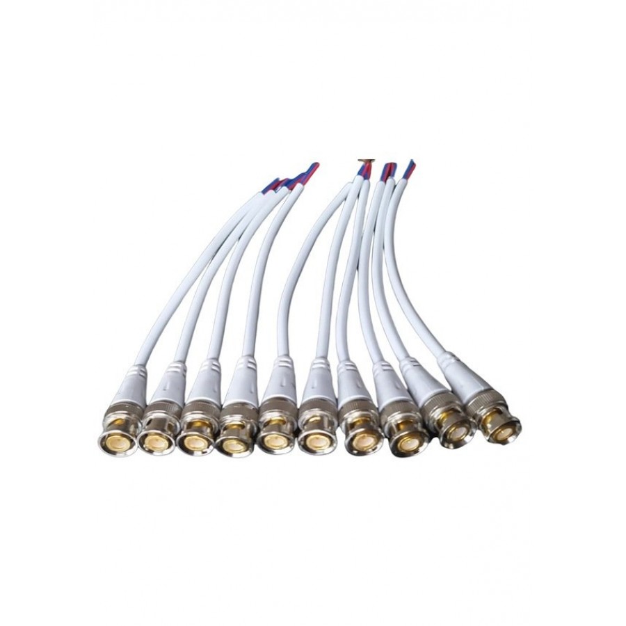 Ezcool Bnc Connector Screw Cable 10 Pack