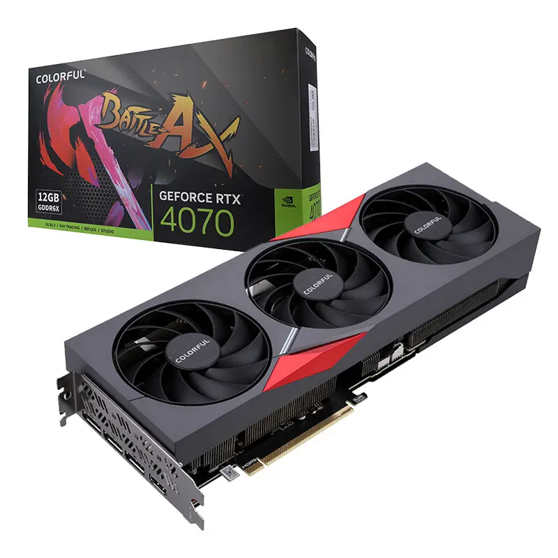 Colorful RTX 4070 12GB GDDR6X 192Bit NB EX-V DX12 Gaming Graphics Card