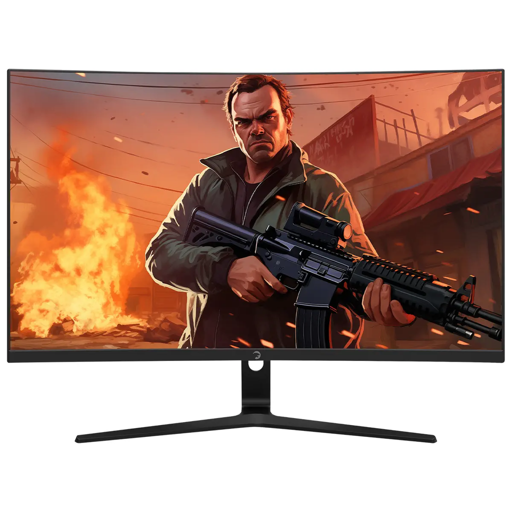GamePower 27" Vivid T50 Curved RGB 180Hz 0.5ms 1500R Curved 2x2W Speaker VA Gaming Monitor
