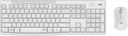 Logitech MK295 920-010089 Silent White Wireless Keyboard Mouse Set, White