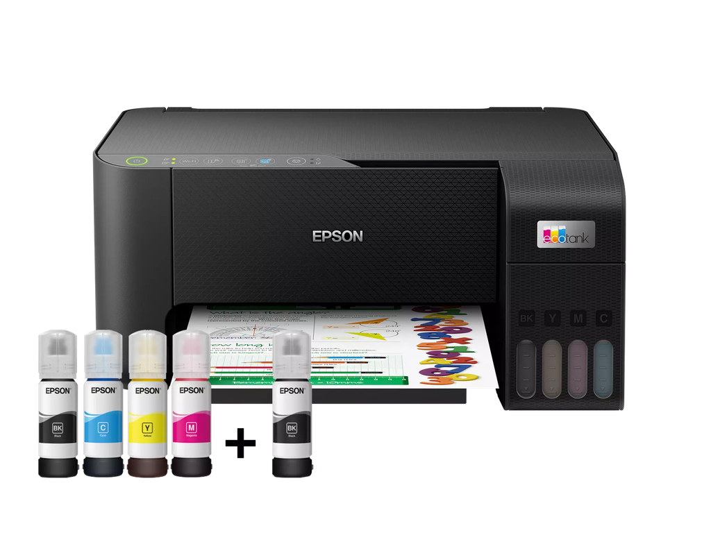Epson L3250 Wi-Fi Tarayıcı + Yazıcı + Fotokopi Renkli Çok Fonksiyonlu Tanklı Yazıcı