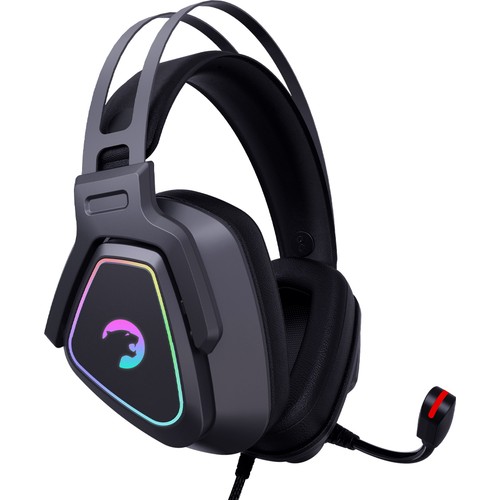 Gamepower Kyruse Pro 7.1 Surround RGB Titreşimli Oyuncu Kulaklık, Gri