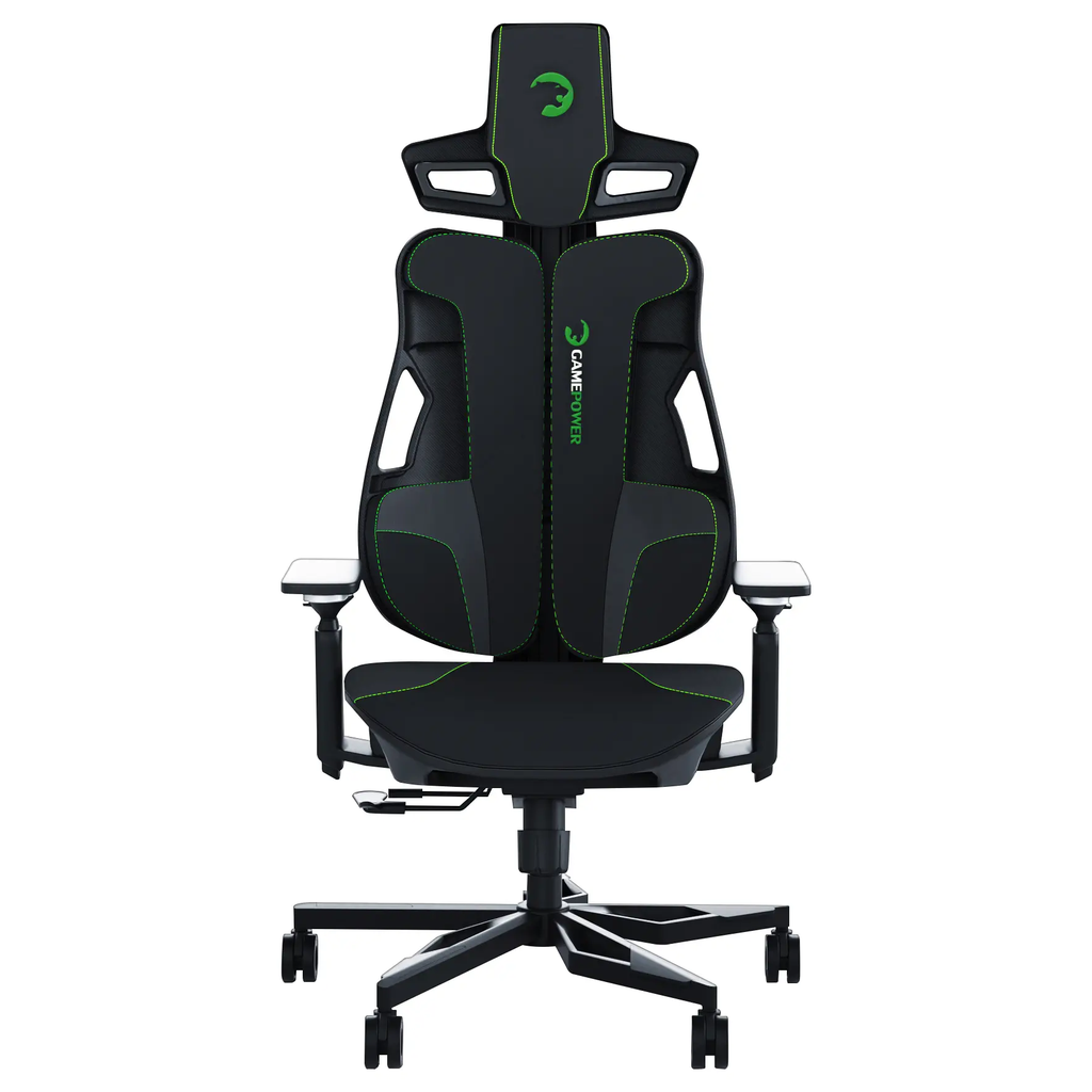 Gamepower Throne Black/Green Gaming Chair