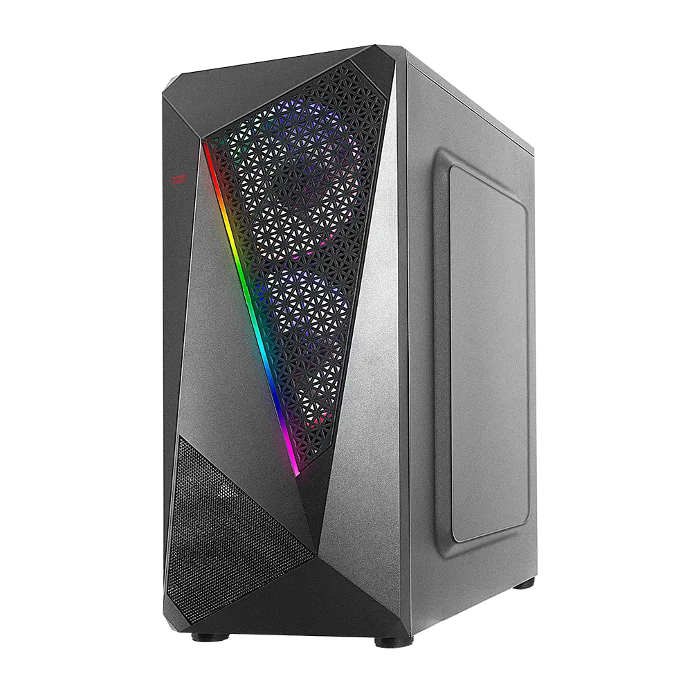 Hyper Lux 3x120mm Rainbow ATX Gaming Case