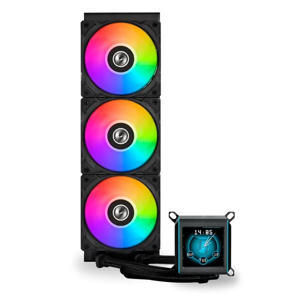 Lian Li Galahad II LCD SL-Infinity 360mm Processor Liquid Cooler, Black