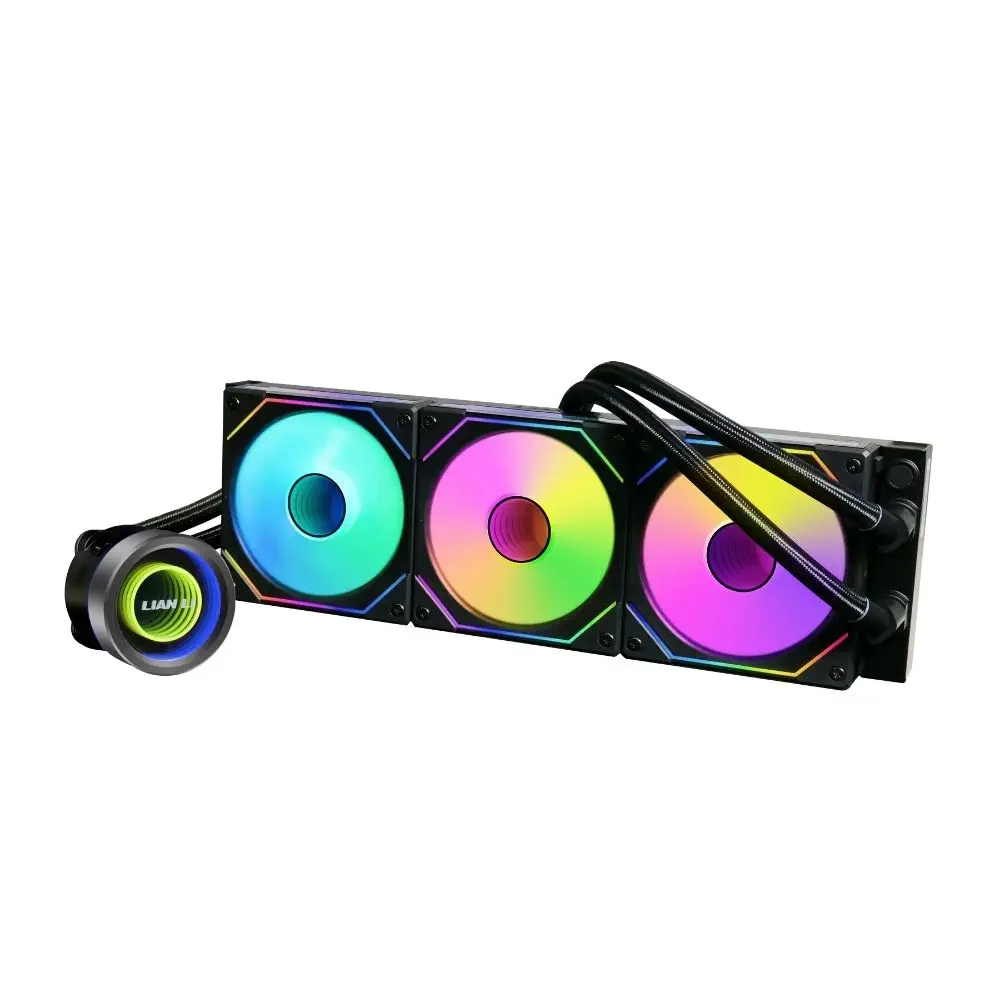 Lian Li Galahad II Trinity SL-Infinity AIO 360mm RGB Processor Liquid Cooler, Black