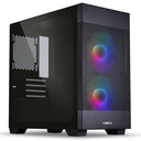 Lian Li Lancool 205M Mesh mATX Mid-Tower Oyuncu Kasası, Siyah