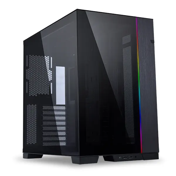 Lian Li O11 Dynamic Evo XL Full-Tower E-ATX Oyuncu Kasası, Siyah