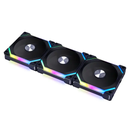 Lian Li UNI FAN SL120 V2 3x120mm RGB Case Fan, Black