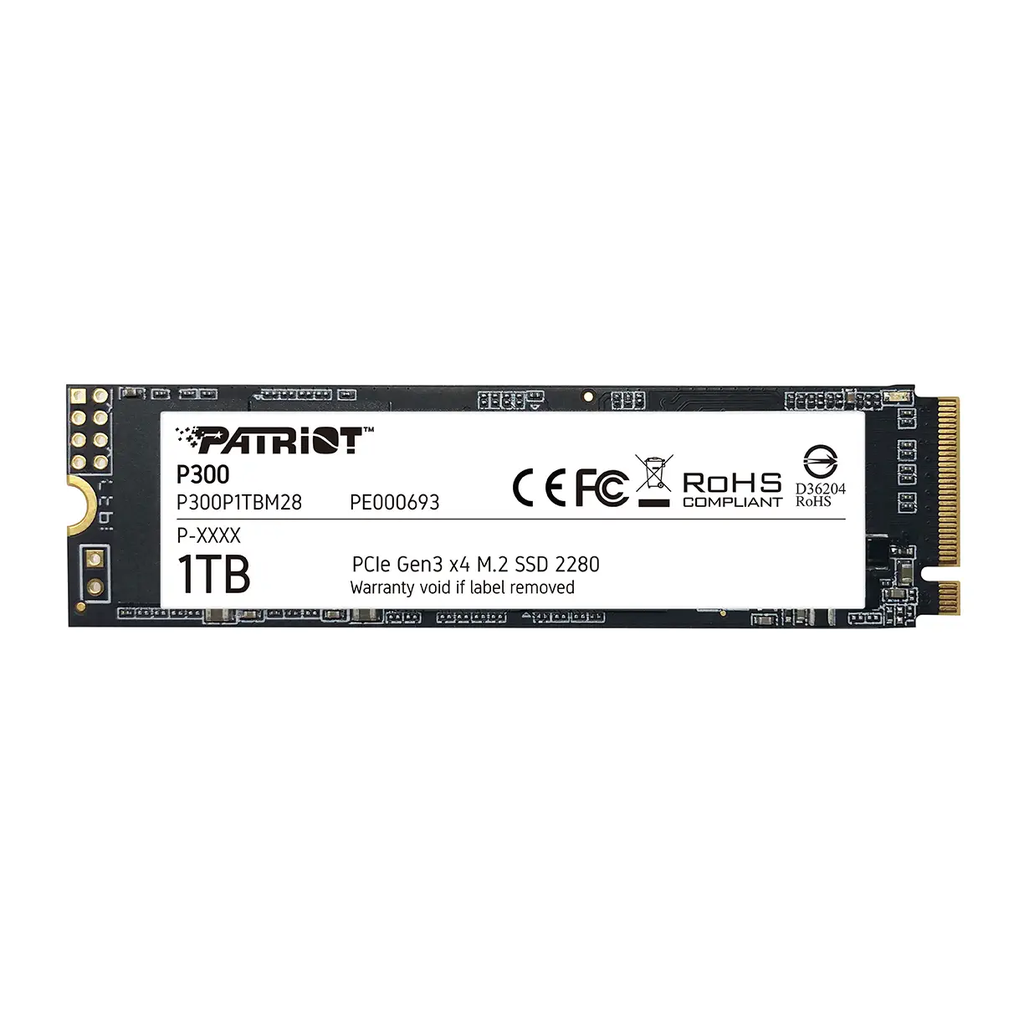 Patriot P300 1TB 2100/1650MB/s NVMe M.2 SSD Disk
