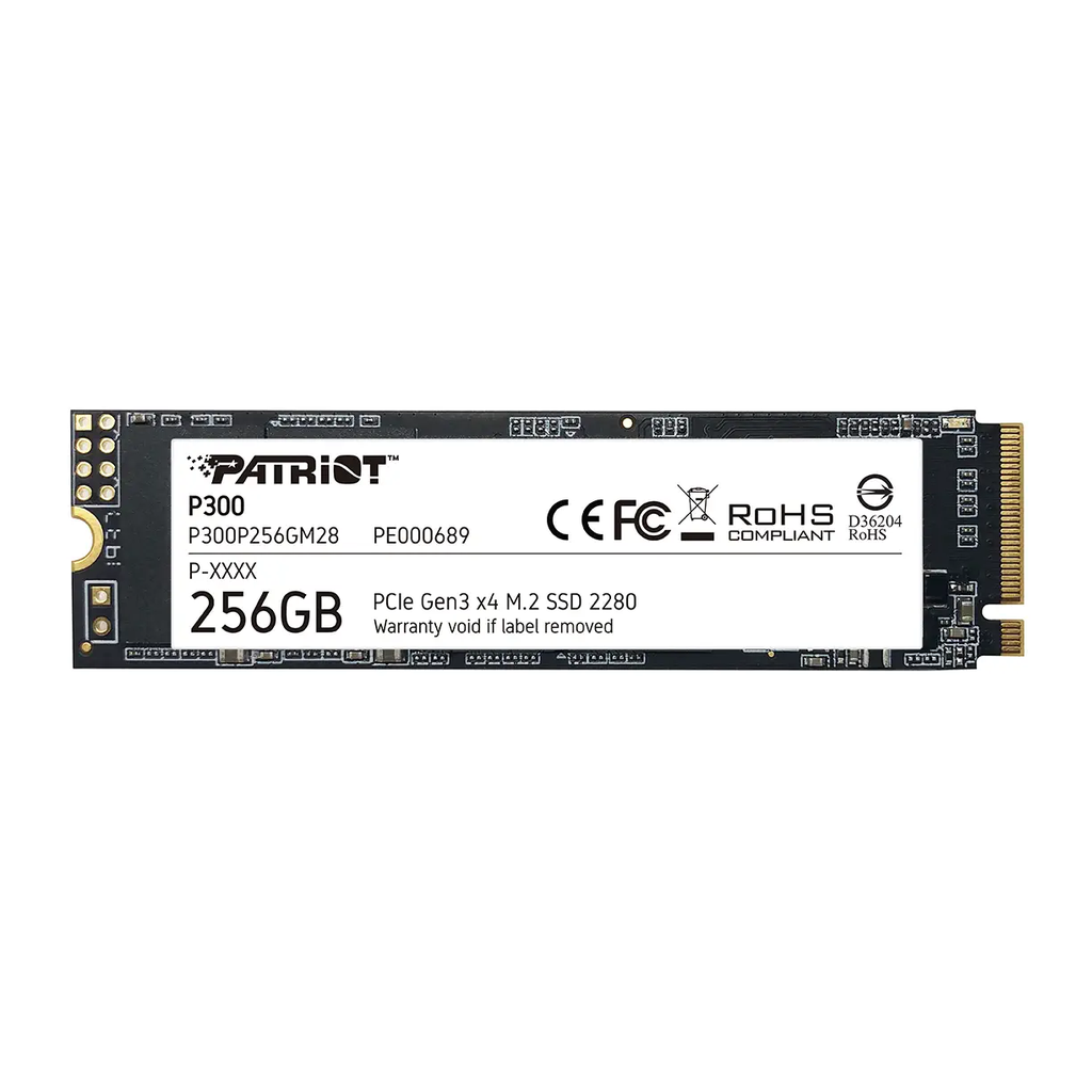 Patriot P300 256GB 1700/1100MB/s NVMe M.2 SSD Disk