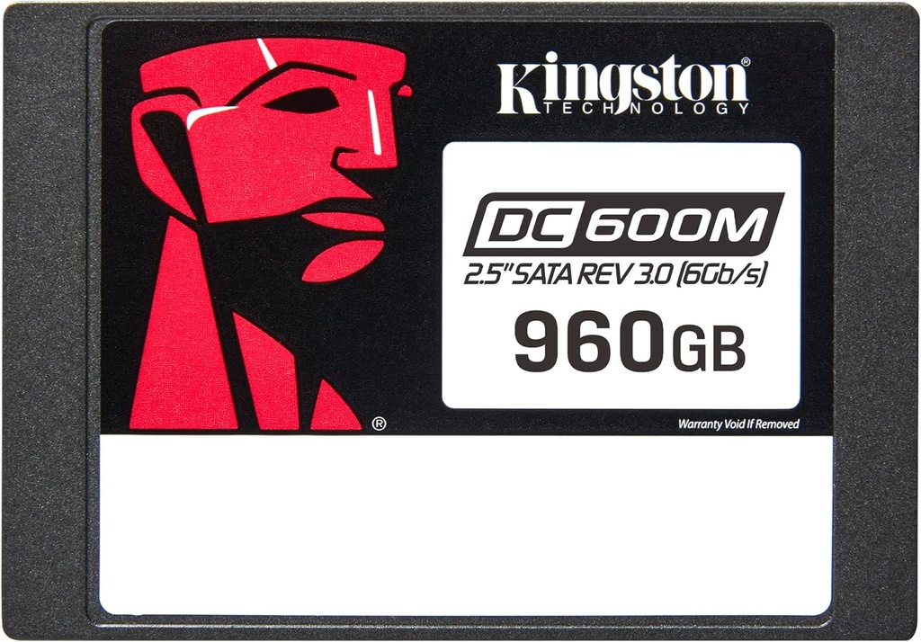 Kingston 960 GB DC600M SEDC600M/960G 2.5" SATA 3.0 Server Hard Disk