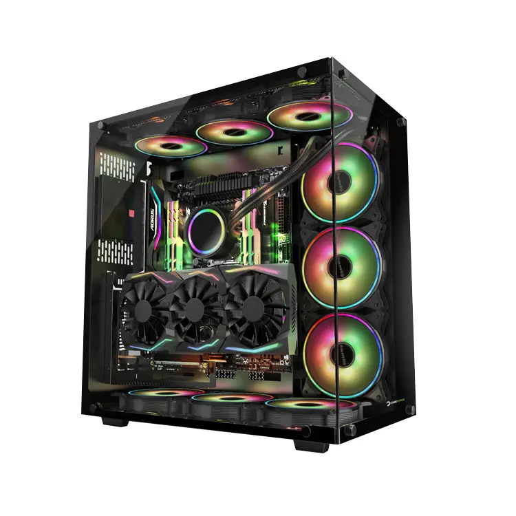 Gamepower Warcry 6 RGB Silent Fan RGB ATX Gaming Case