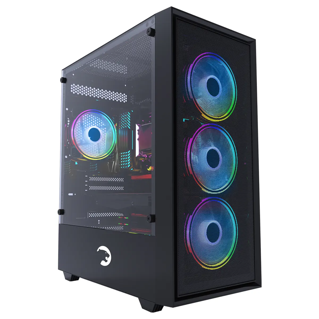 Gamepower Manta 4*120mm A-RGB Fan 700W 80+ Gold Full Modüler PSU mATX Oyuncu Kasası