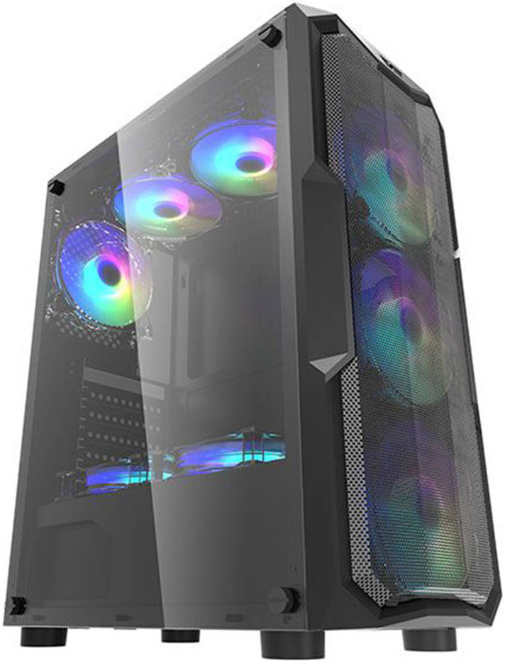 DarkFlash Aquarius Mesh Siyah Mid Tower ATX Bilgisayar Kasası