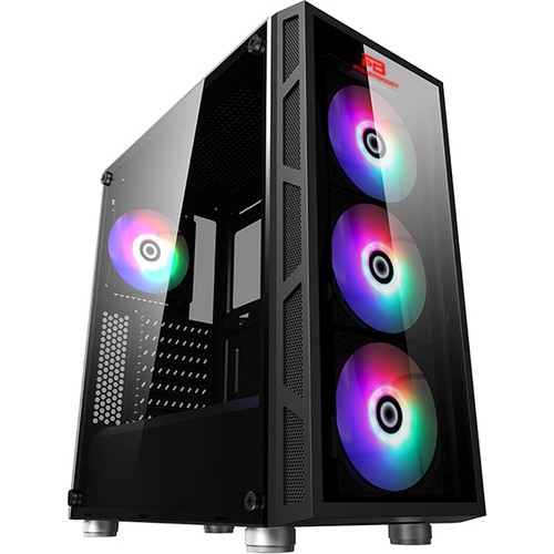 Power Boost G2052S ATX Gaming Case with LED Fan