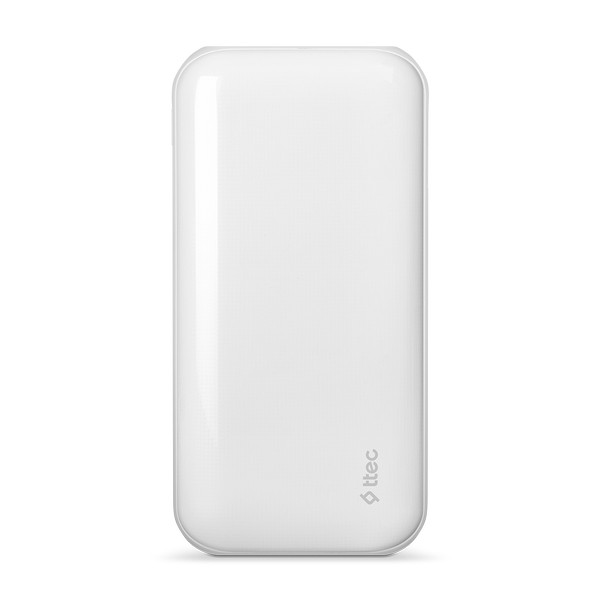Ttec Recharger Ultra 30.000 mAh Surge Protected Powerbank, White
