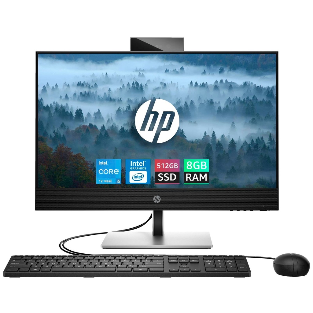 HP Proone 440 G9 i5-12500T 8 GB 512 SSD UHD Graphics 23.8" Full HD All in One PC