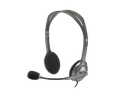 Logitech H110 On-Ear Headset with Microphone