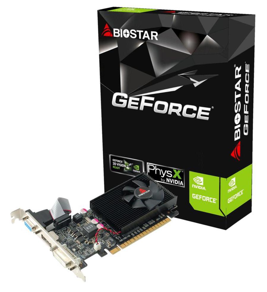 Biostar 210 G210-1GB D3 LP 64 Bit DDR3 1 GB Graphics Card
