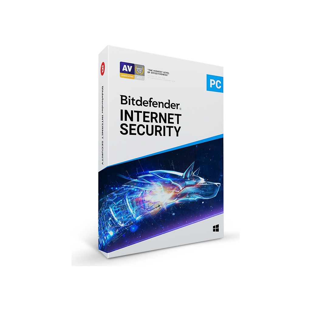 Bitdefender Internet Security Protection 2020 3 User 1 Year Antivirus