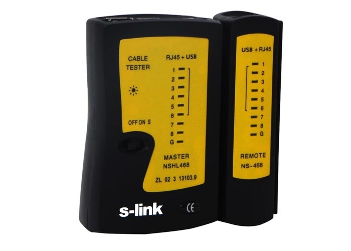 S-Link SL-470 RJ45 + Usb Cable Tester