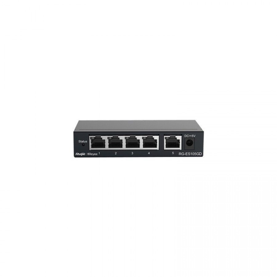 Ruijie Reyee RG-ES105GD 5 Port Çelik Kasa Gigabit Switch
