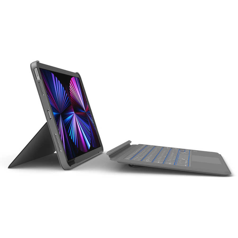 Wiwu Mag Touch iPad 10.2 (9th Generation) Compatible Case with Keyboard and Stand