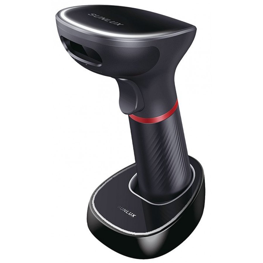 Sunlux XL-9610 2D USB Kablosuz Karekod Barkod Okuyucu