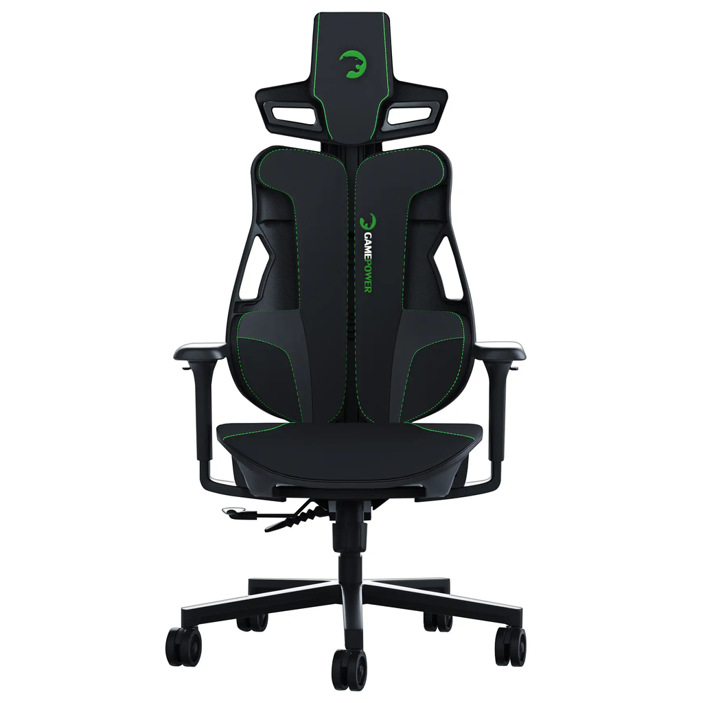Gamepower Emperor Black/Green Gaming Chair