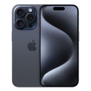 Apple iPhone 15 Pro 256 GB Cep Telefonu, Titanyum Mavi