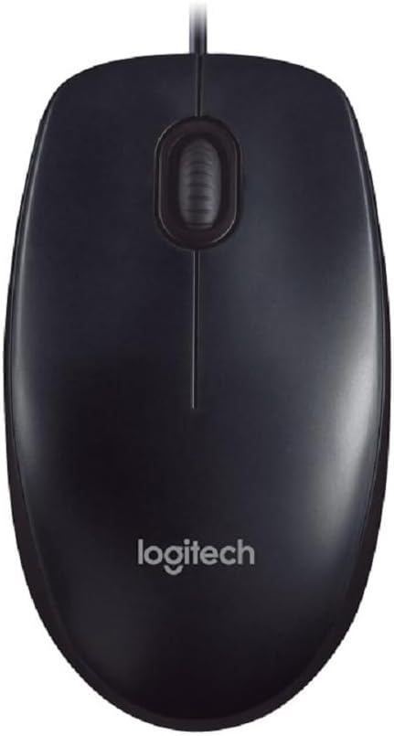 Logitech M90 910-001793 Wired Black Optical Mouse