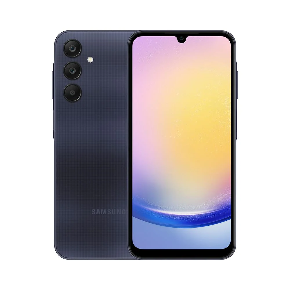 Samsung Galaxy A25 5G 6/128 GB Cep Telefonu, Mavi Siyah