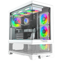 Twisted Minds TM-245-3-W Phantek - 07 Mid Tower Gaming Case, White
