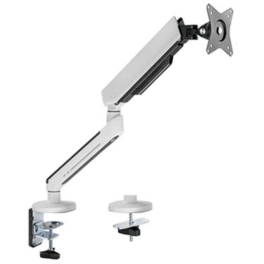 Twisted Minds TM-54-C06-W Premium Gaming Single Monitor Arm RGB Lighting, White