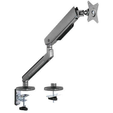 Twisted Minds TM-54-C06-G Premium Gaming Single Monitor Arm RGB Lighting, Gray