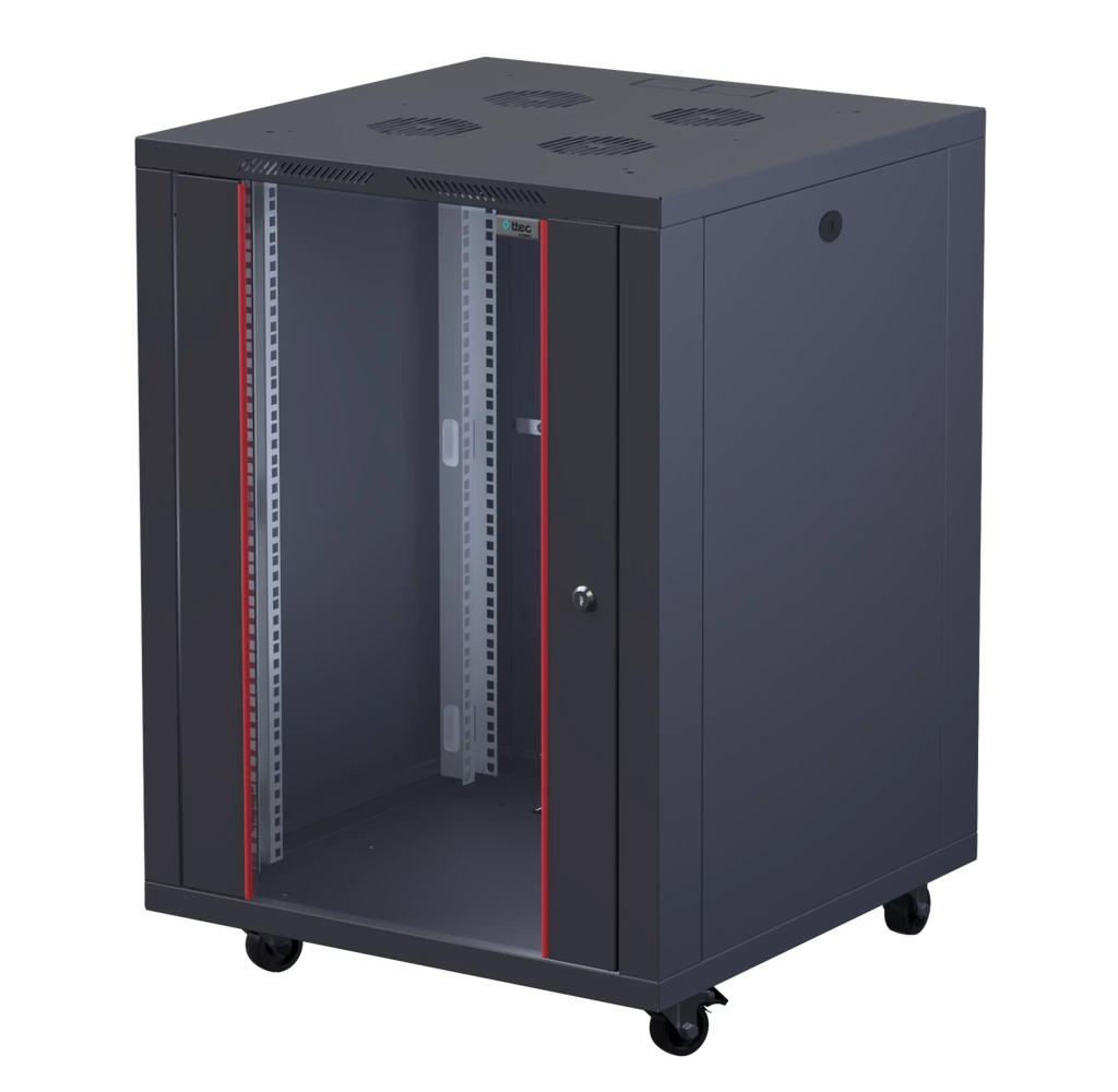 Ttec Business 16U 600x600 Blueline Freestanding Cabinet