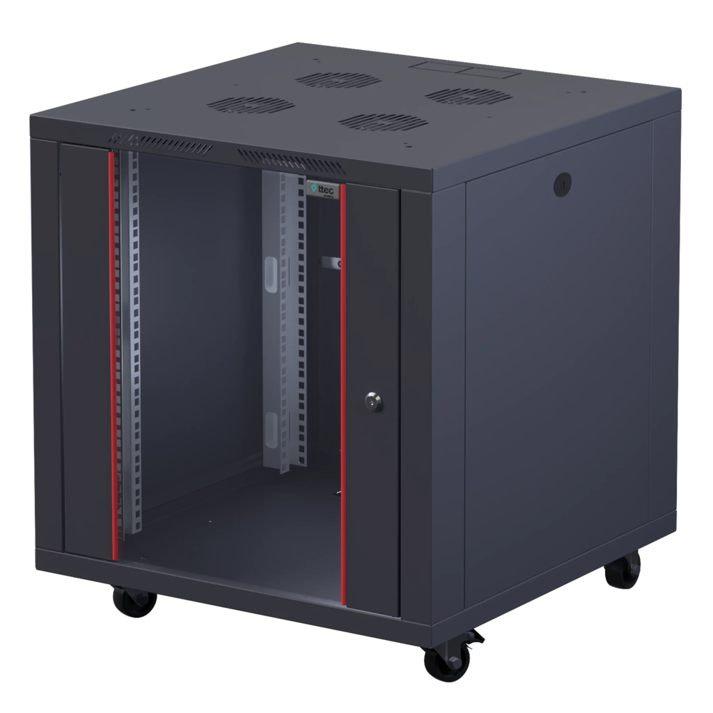 Ttec Business 12U Blue-12U6060 600x600 Blueline Freestanding Cabinet