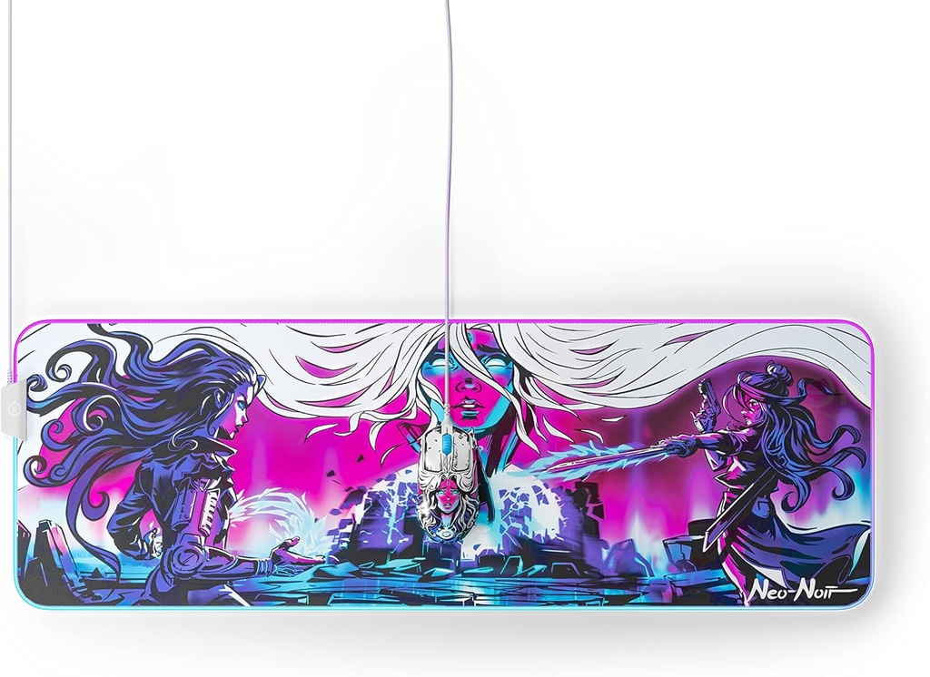 SteelSeries Qck Prism XL Neo Noir Edition 63799 Gaming Mouse Pad