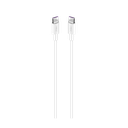 Ttec Type-C To Type-C 200 CM 65W PD/QC Hızlı Şarj ve Data Kablosu, Beyaz