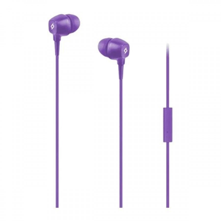 Ttec Pop In-Ear Headphones with Microphone, Purple