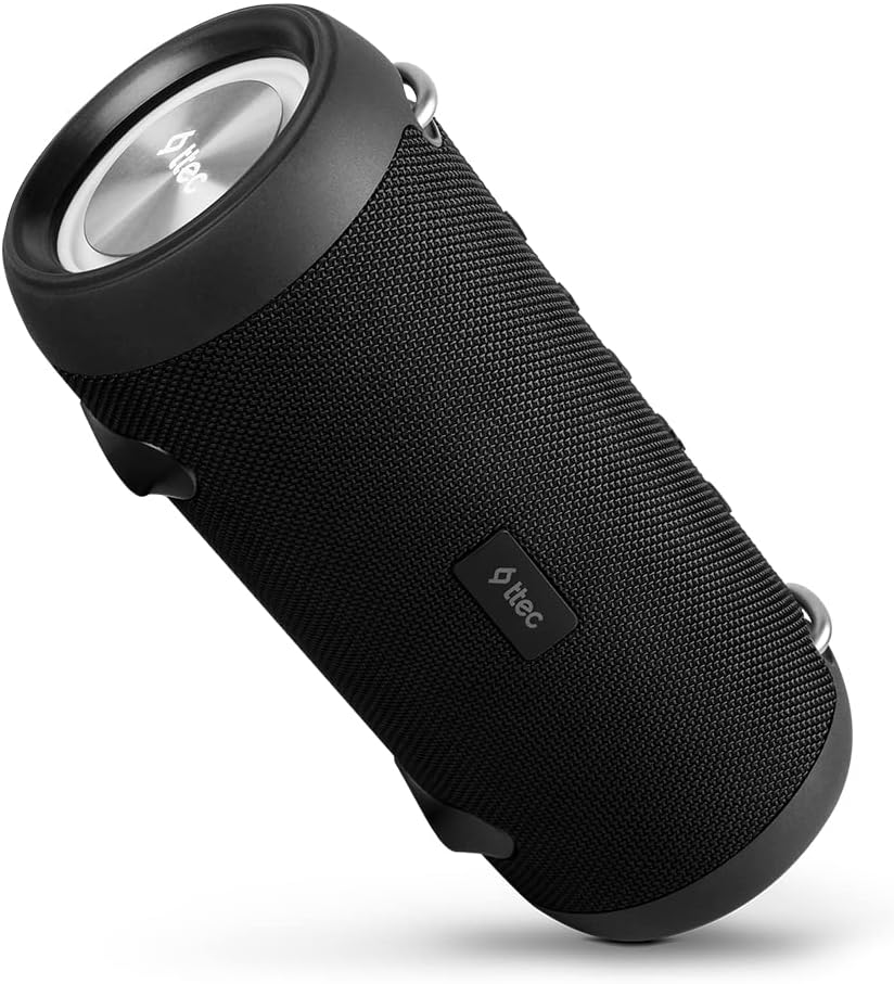 Ttec Dynamite Quattro 40 W Portable Bluetooth Speaker, Black