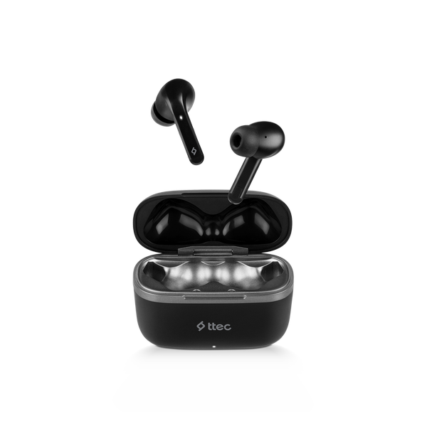 Ttec AirBeat Move TWS Bluetooth In-Ear Headphones, Black