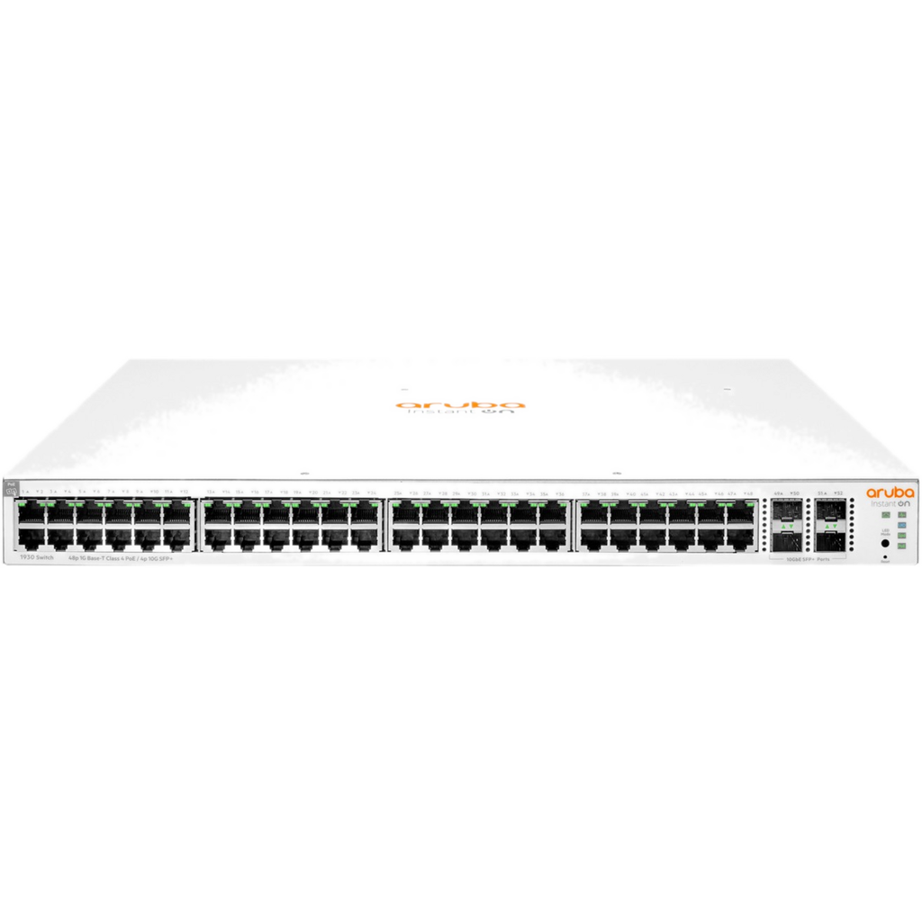 HPE Aruba Instant On 1930-48G JL686B Series 48 Port 10/100/1000 Mbps Gigabit Poe Switch