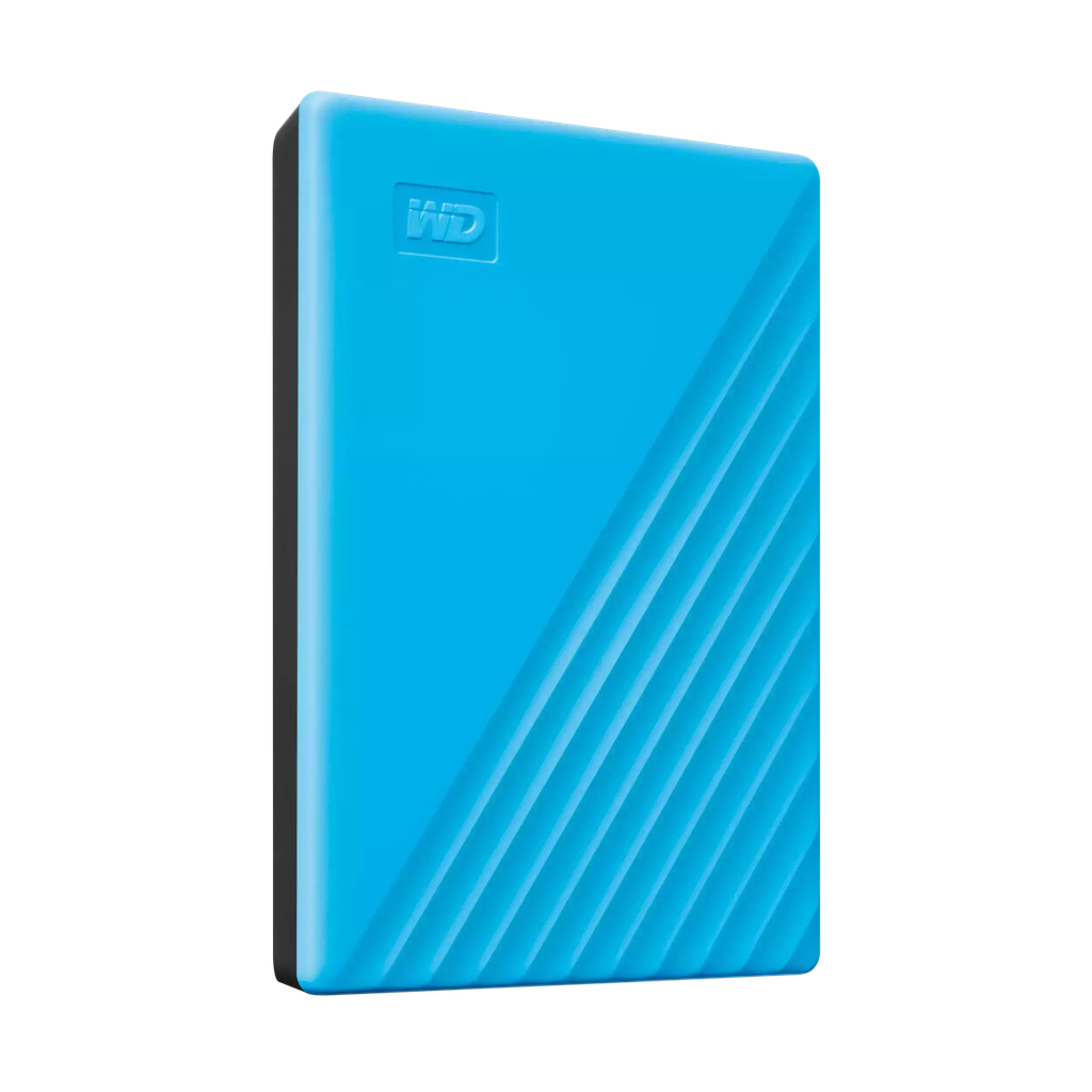 Western Digital My Passport 4 TB USB 3.2 2.5" Harici Harddisk, Mavi