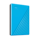 Western Digital My Passport 4 TB USB 3.2 2.5" External Harddisk, Blue